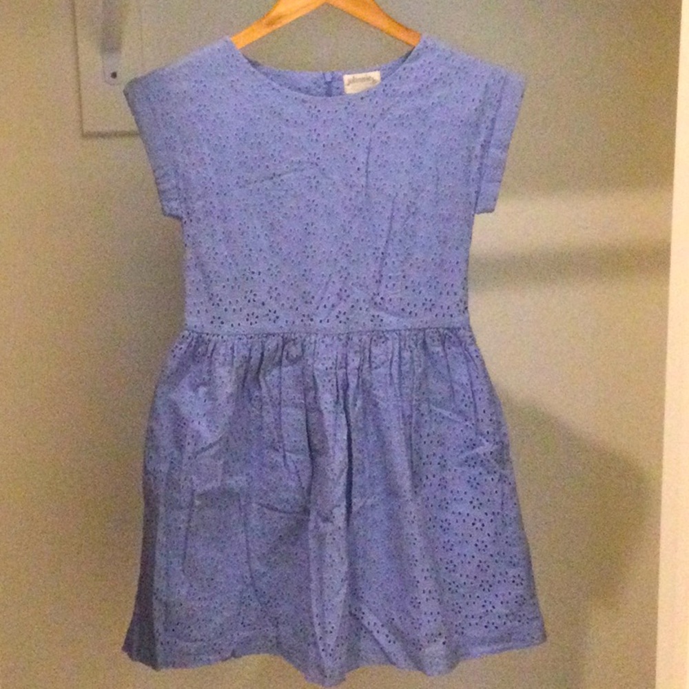 Girls eyelet dress